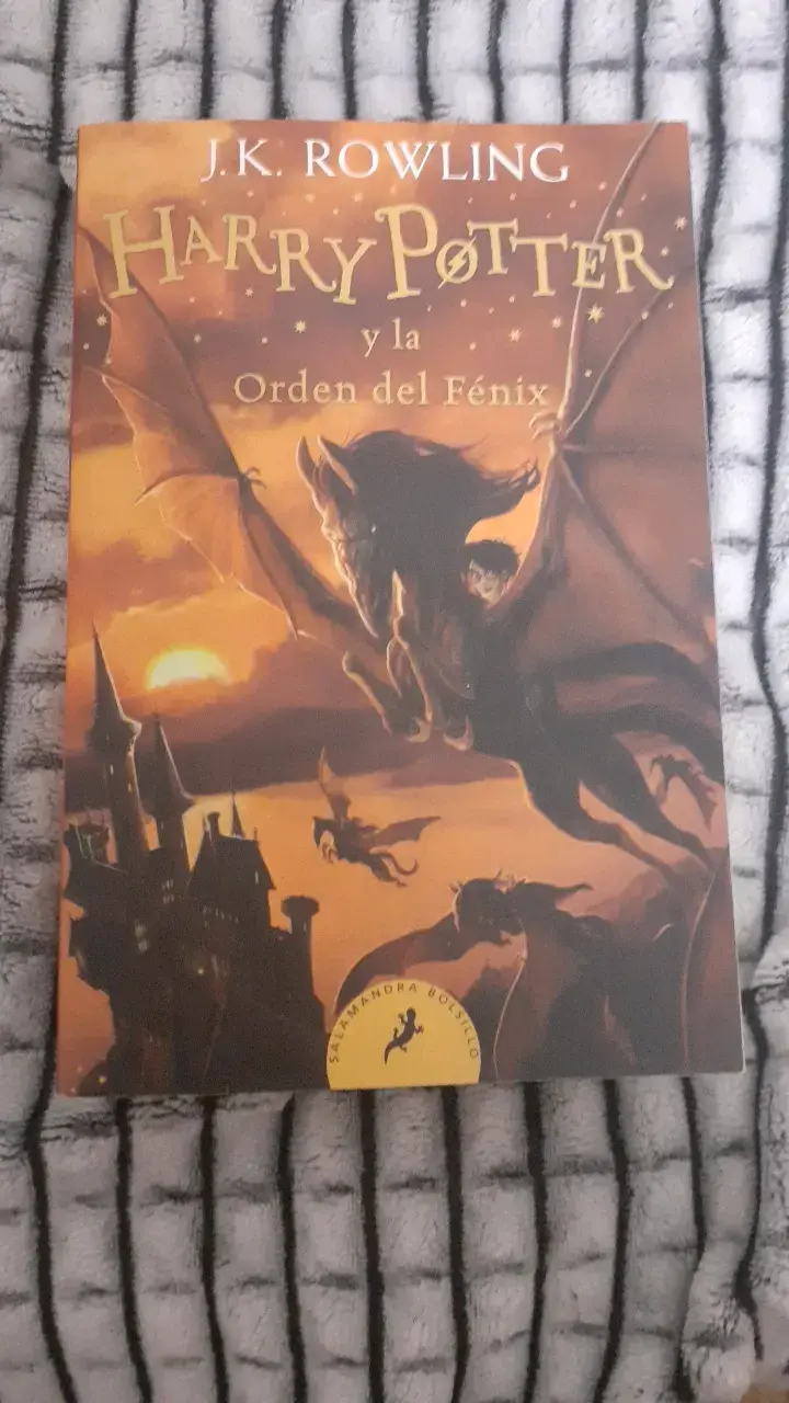 Libro Harry Potter y la Orden del Fénix