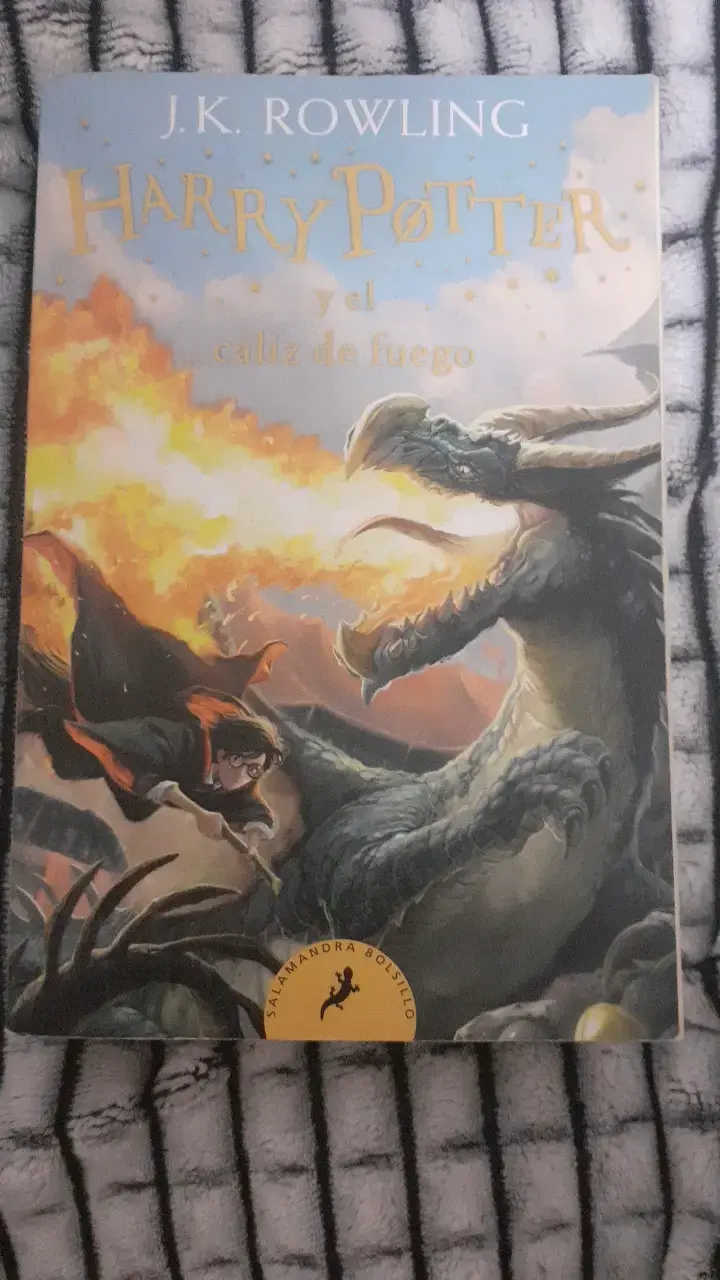 Libro Harry Potter y el Cáliz de Fuego