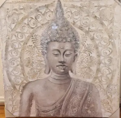 Cuadros decorativos de Buda en relieve - miniatura 1