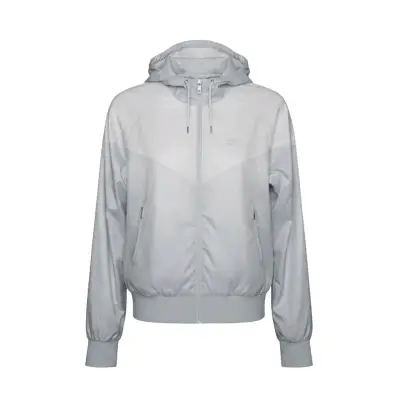 Cortavientos Nike blanco con capucha - miniatura 2