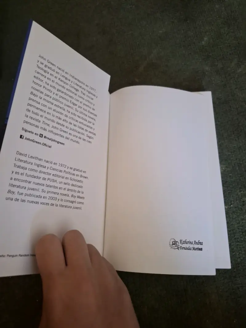 Libro 'Will Grayson, Will Grayson' de John Green - 2