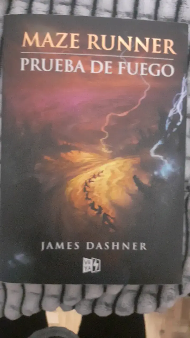 Libro Maze Runner: Prueba de Fuego