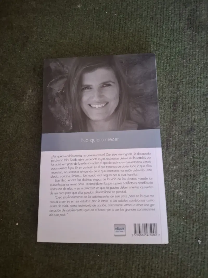 Libro 'No quiero crecer' de Pilar Sordo - 2
