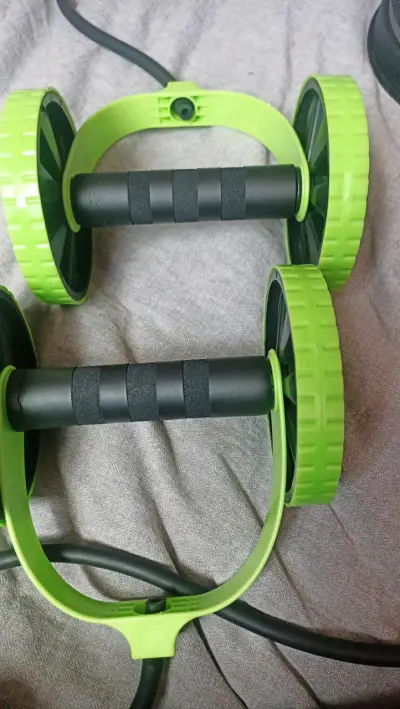 Rodillo de ejercicio con bandas elásticas - miniatura 3