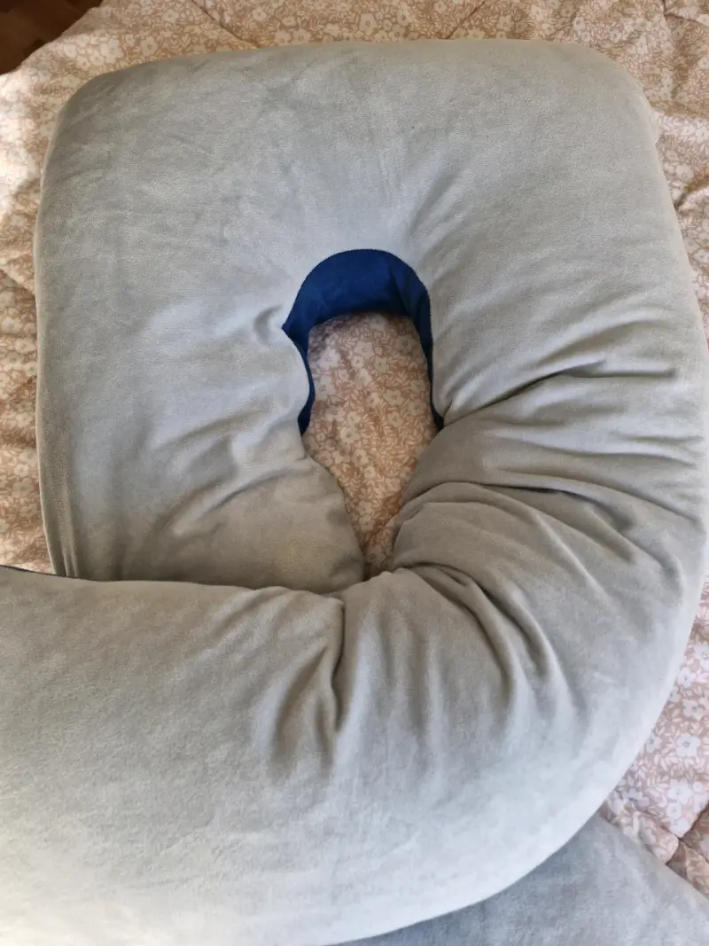 Almohada de cuerpo completa azul - 3