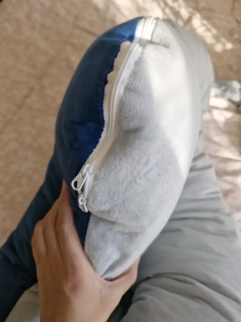 Almohada de cuerpo completa azul - 4