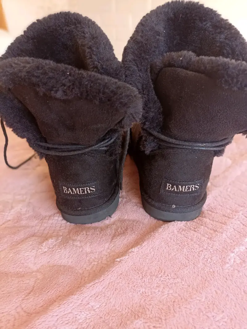 Botas negras de invierno para niña - 2