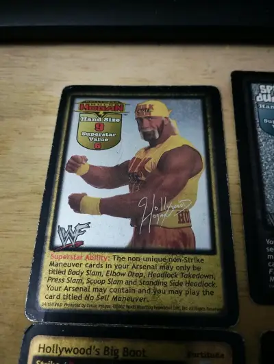 Carta coleccionable de Hulk Hogan WWF - miniatura 9