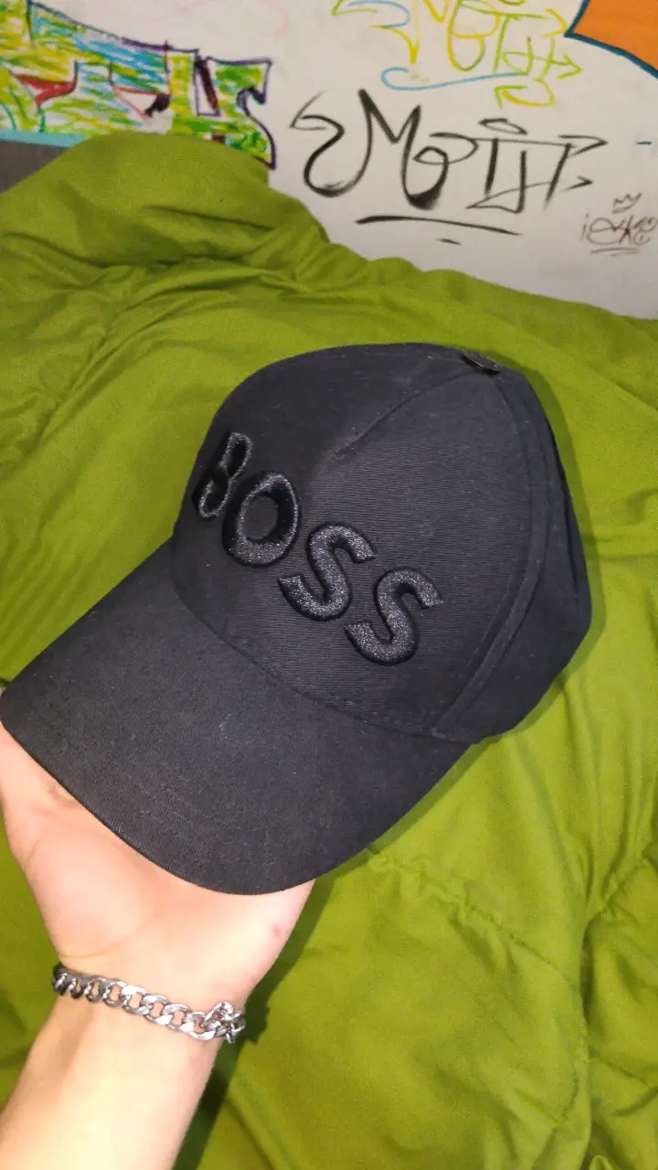 Gorra negra Hugo Boss original - 1