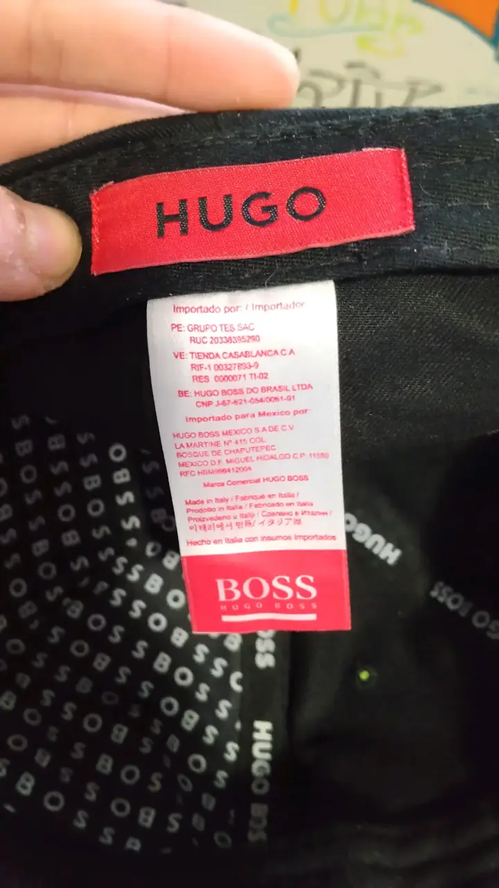 Gorra negra Hugo Boss original - 2