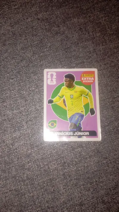 Extra sticker vinicios jr - miniatura 1