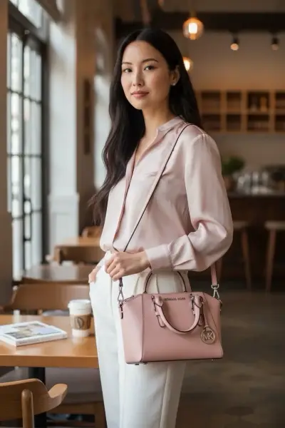 🌸 Cartera Michael Kors Mini Ciara Satchel 🌸 - miniatura 6