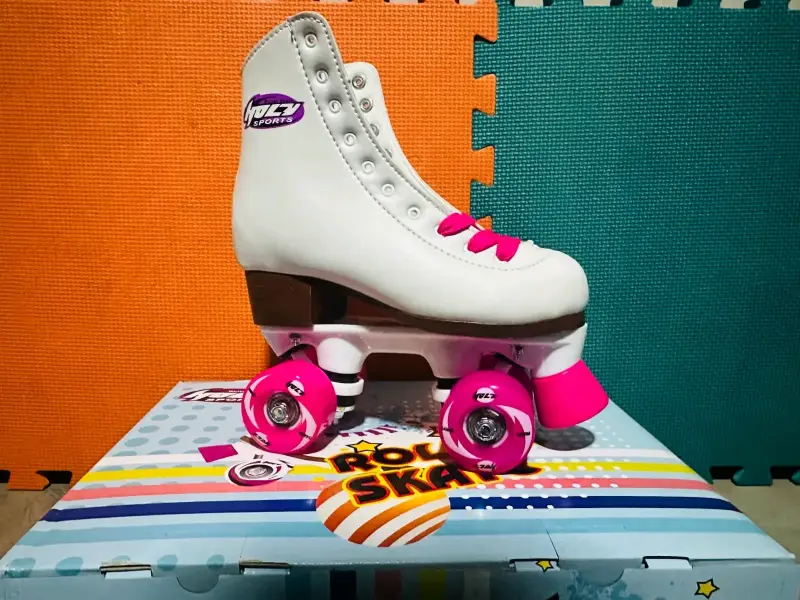 Patines de cuatro ruedas Volzy Sports blancos
