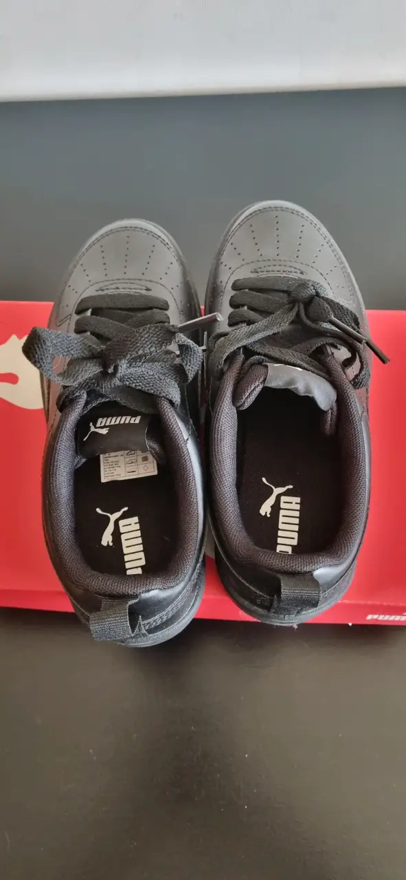 Zapatillas negras Puma N°37 - 3
