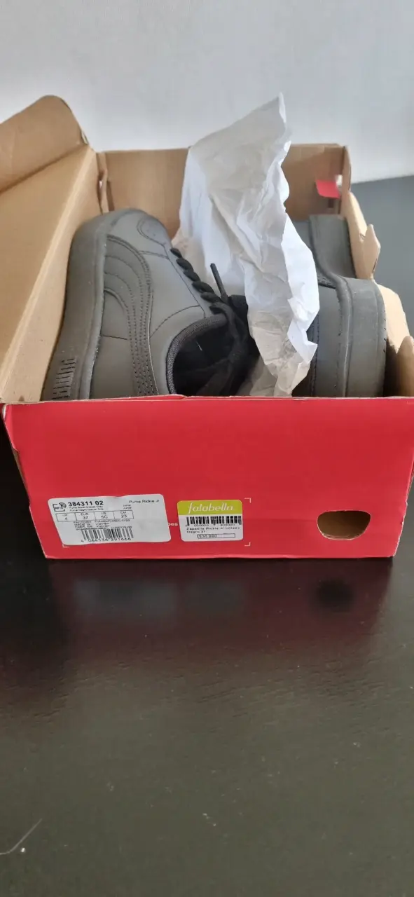 Zapatillas negras Puma N°37 - 5