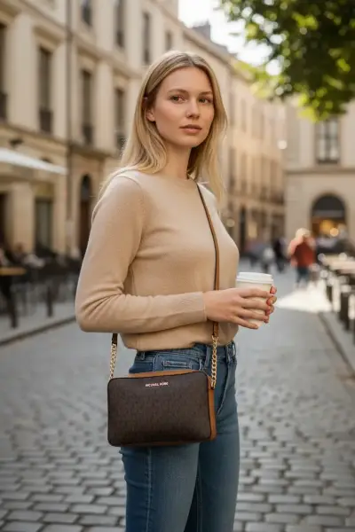 🤎 Bandolera Michael Kors Crossbody 🖤 - miniatura 3