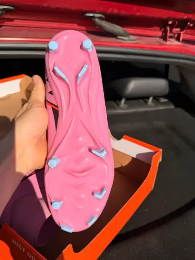 Botines de fútbol Nike rosas nuevos - miniatura 4