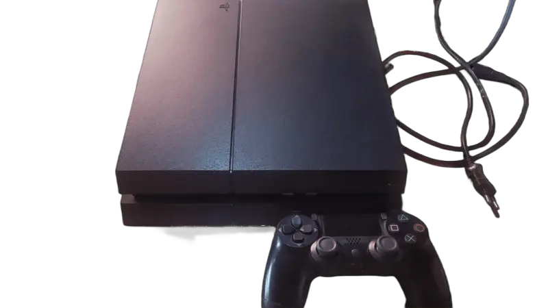 Consola PlayStation 4 con control y cables