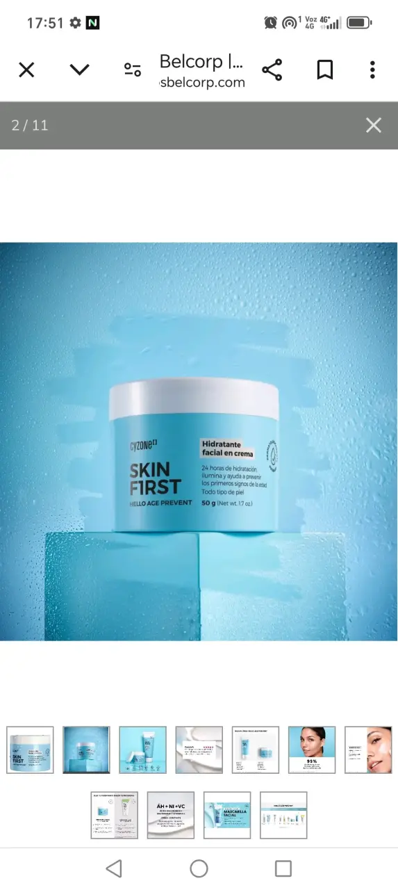 Set de cuidado facial Cyzone Skin First - 2
