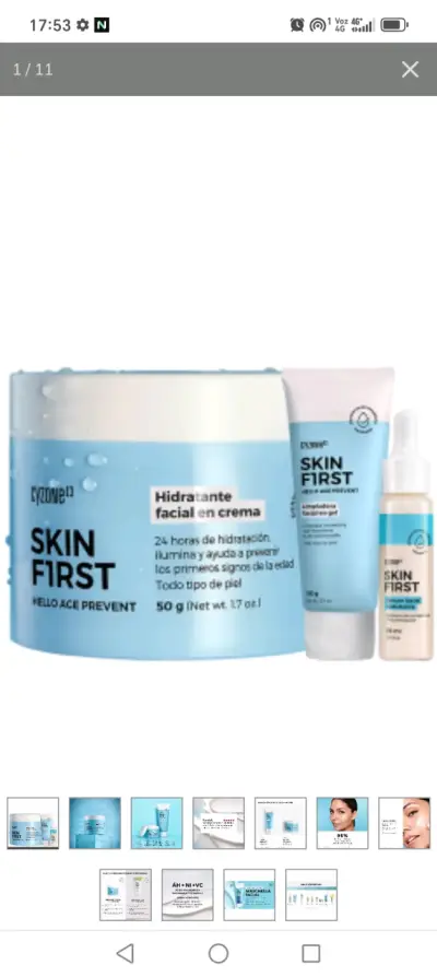 Set de cuidado facial Cyzone Skin First - miniatura 3