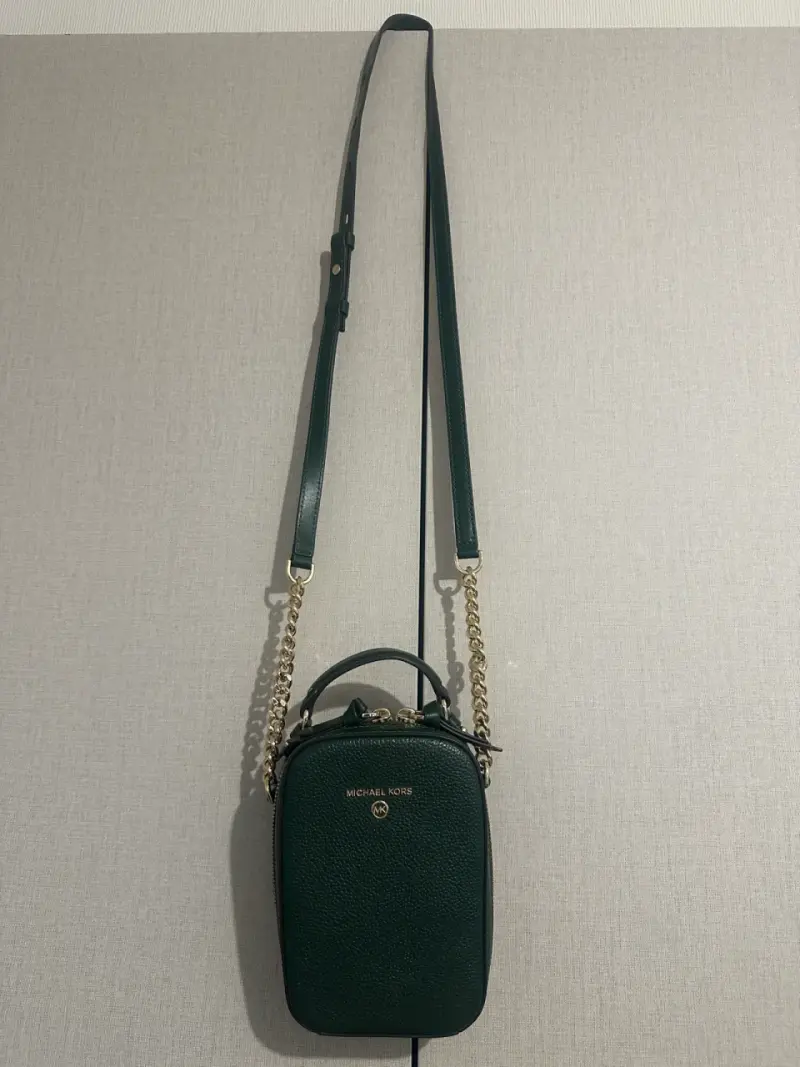 💚 Mini Crossbody Michael Kors Verde Botella 💚 - 3