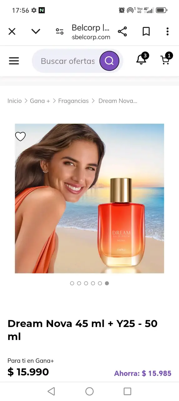 Perfume Dream Nova 45 ml de Ésika