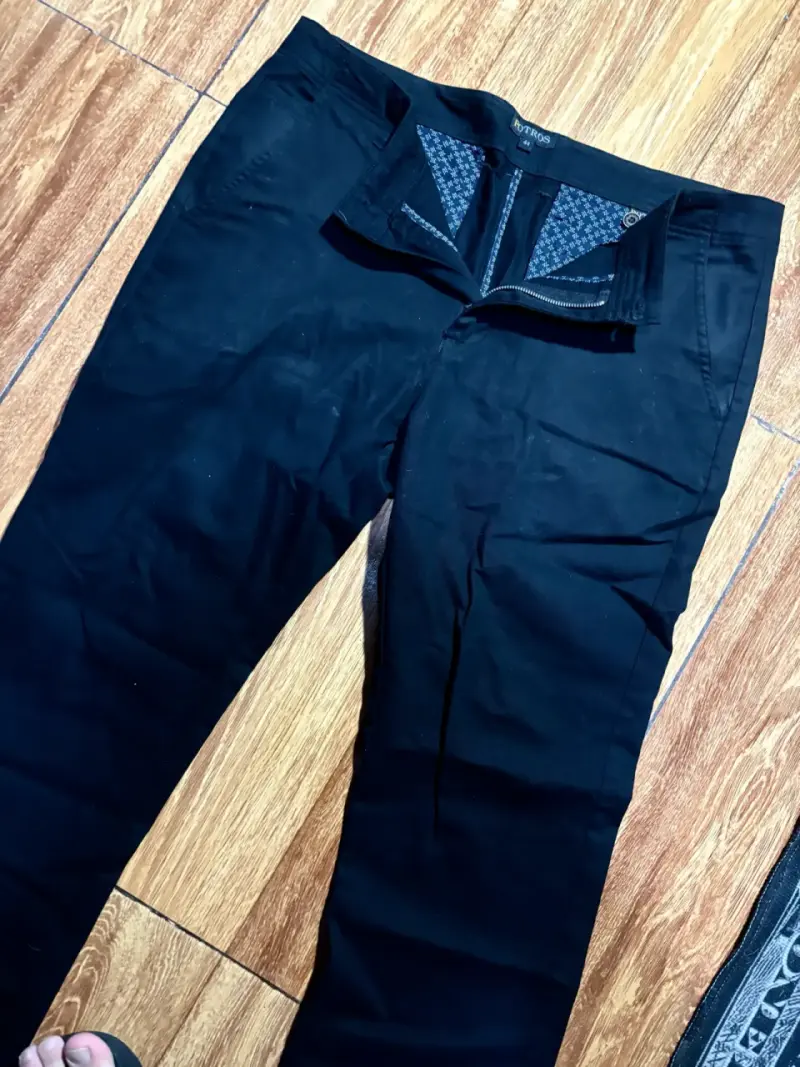 Pantalones negros de hombre POTROS44/ MARQUIS42 - 1
