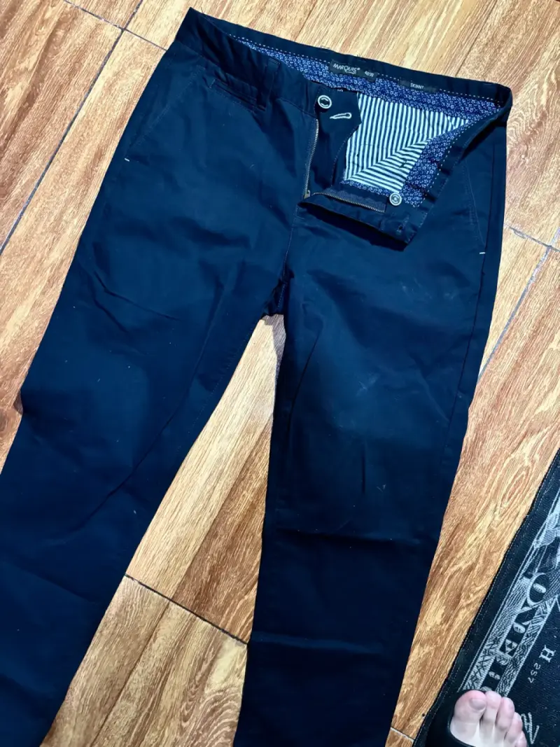 Pantalones negros de hombre POTROS44/ MARQUIS42 - 2
