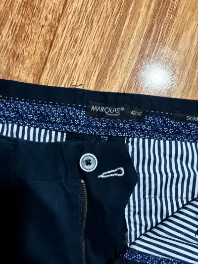Pantalones negros de hombre POTROS44/ MARQUIS42 - miniatura 3