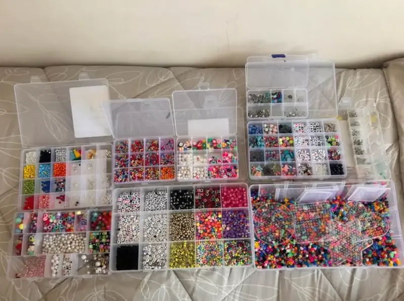 Set de cuentas para manualidades y bisutería - 1
