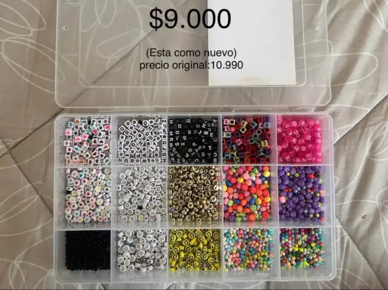 Set de cuentas para manualidades y bisutería - 2