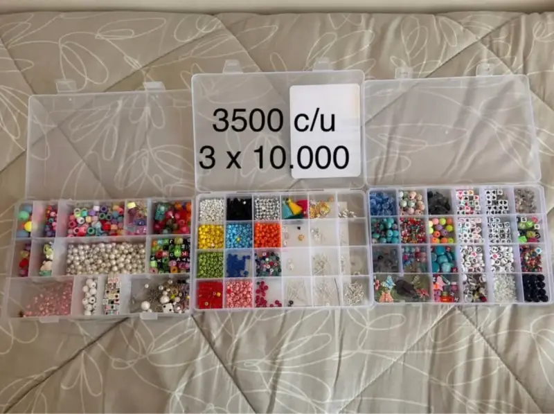 Set de cuentas para manualidades y bisutería - 4