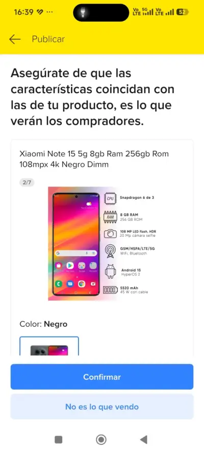 Xiaomi Redmi Note 15 con accesorios - miniatura 4