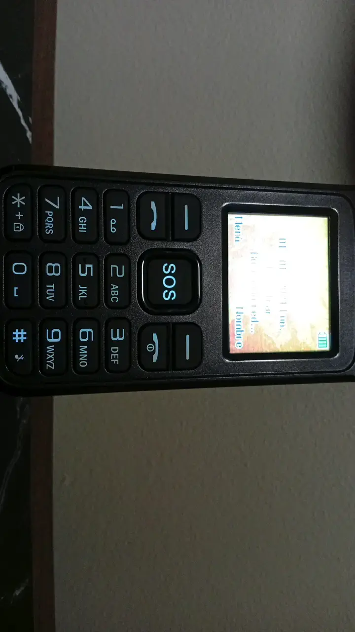 Teléfono plegable Mlab con botón SOS - 3