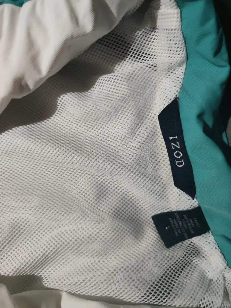 Chaqueta Izod blanca y negra - 2