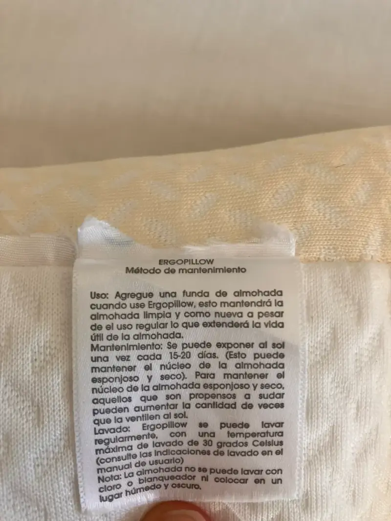 Almohada cervical Ergopillow - 3