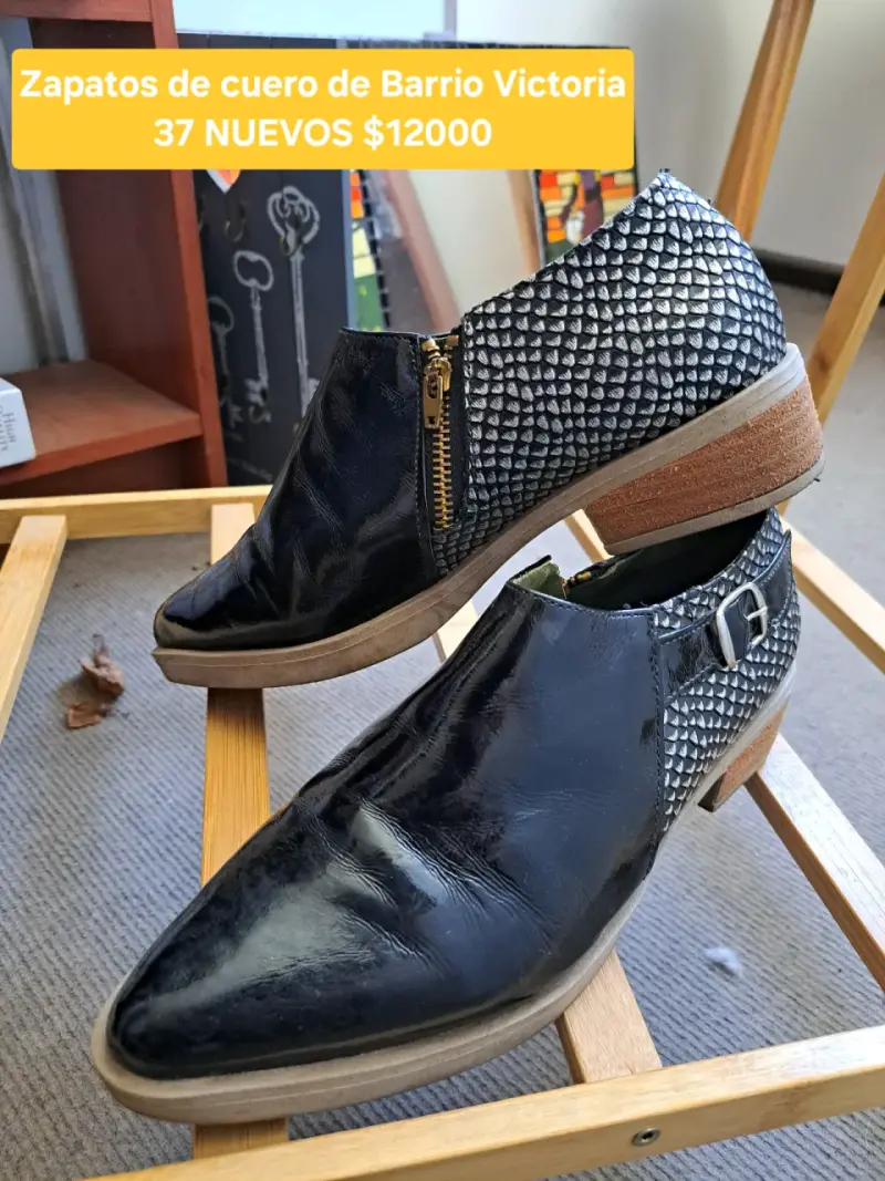 Zapatos de cuero Barrio Victoria nuevos
