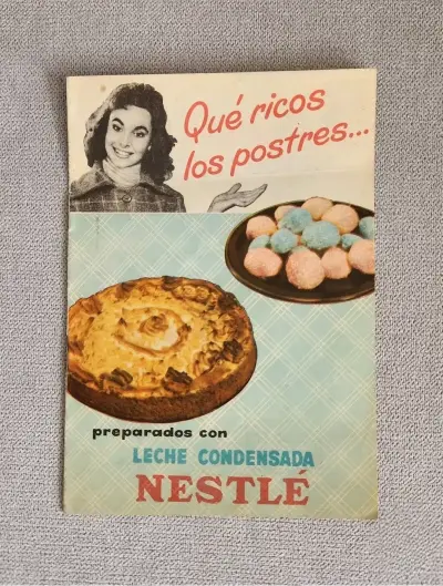 Mini recetario años 80 de Nestlé - miniatura 1