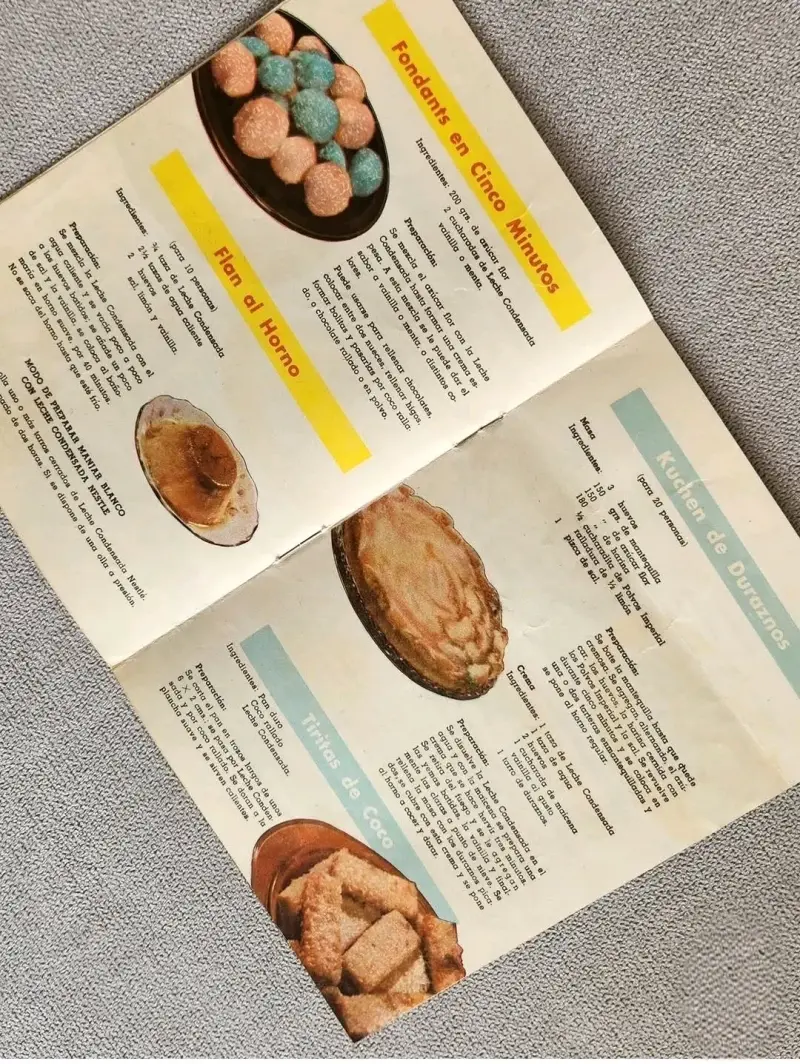 Mini recetario años 80 de Nestlé - 5