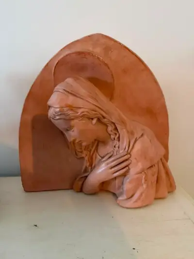 Escultura religiosa Virgen - miniatura 2