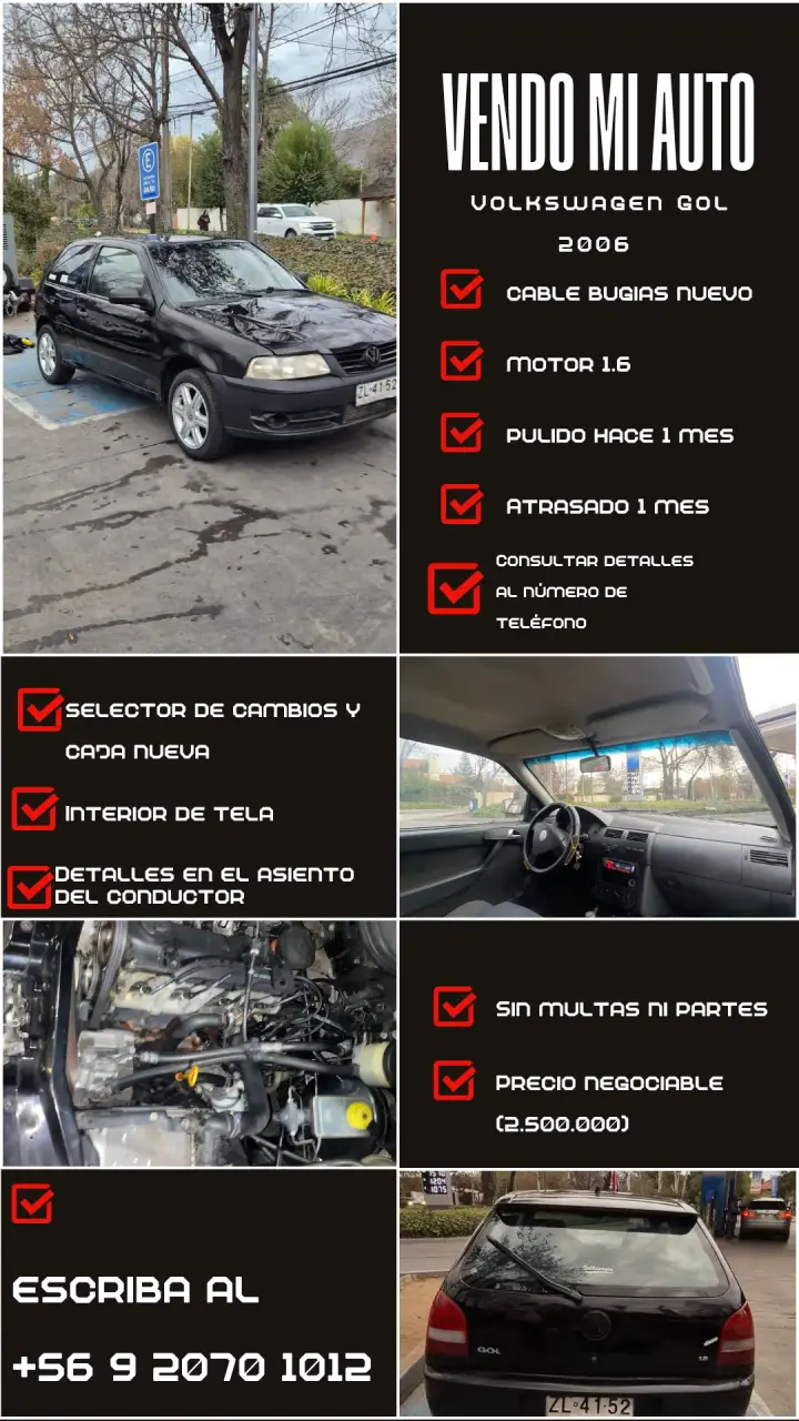 Auto Volkswagen gol 1.6 2006 - 6