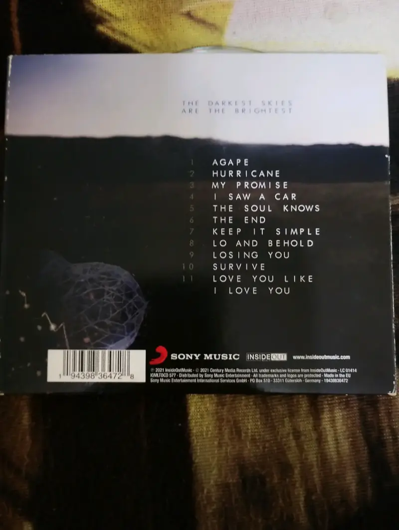 CD Anneke Van Giersbergen - The Darkest Skies Are the Brightest - 2