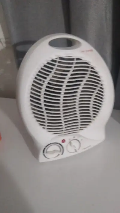 Calefactor eléctrico portátil blanco - miniatura 1