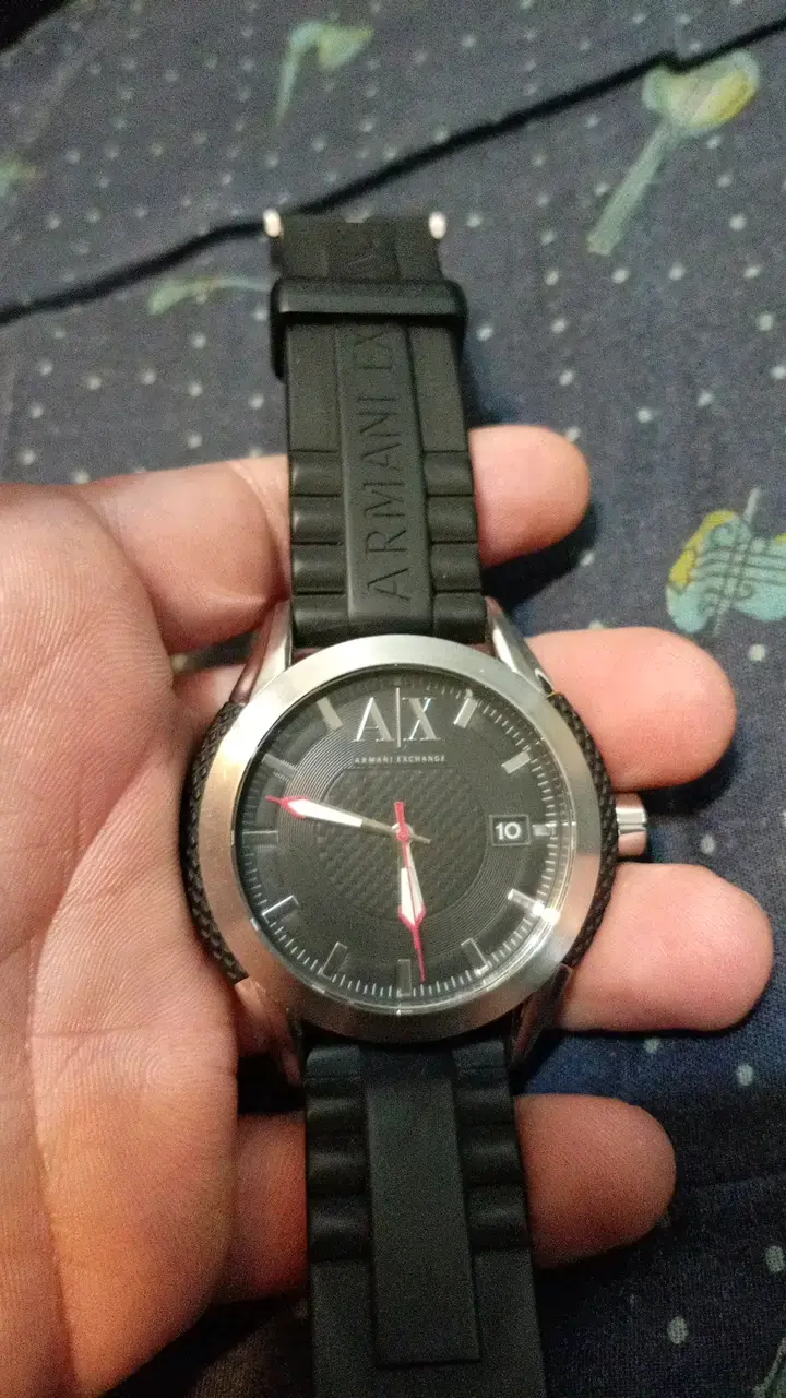 Reloj Armani Exchange negro clásico - 3
