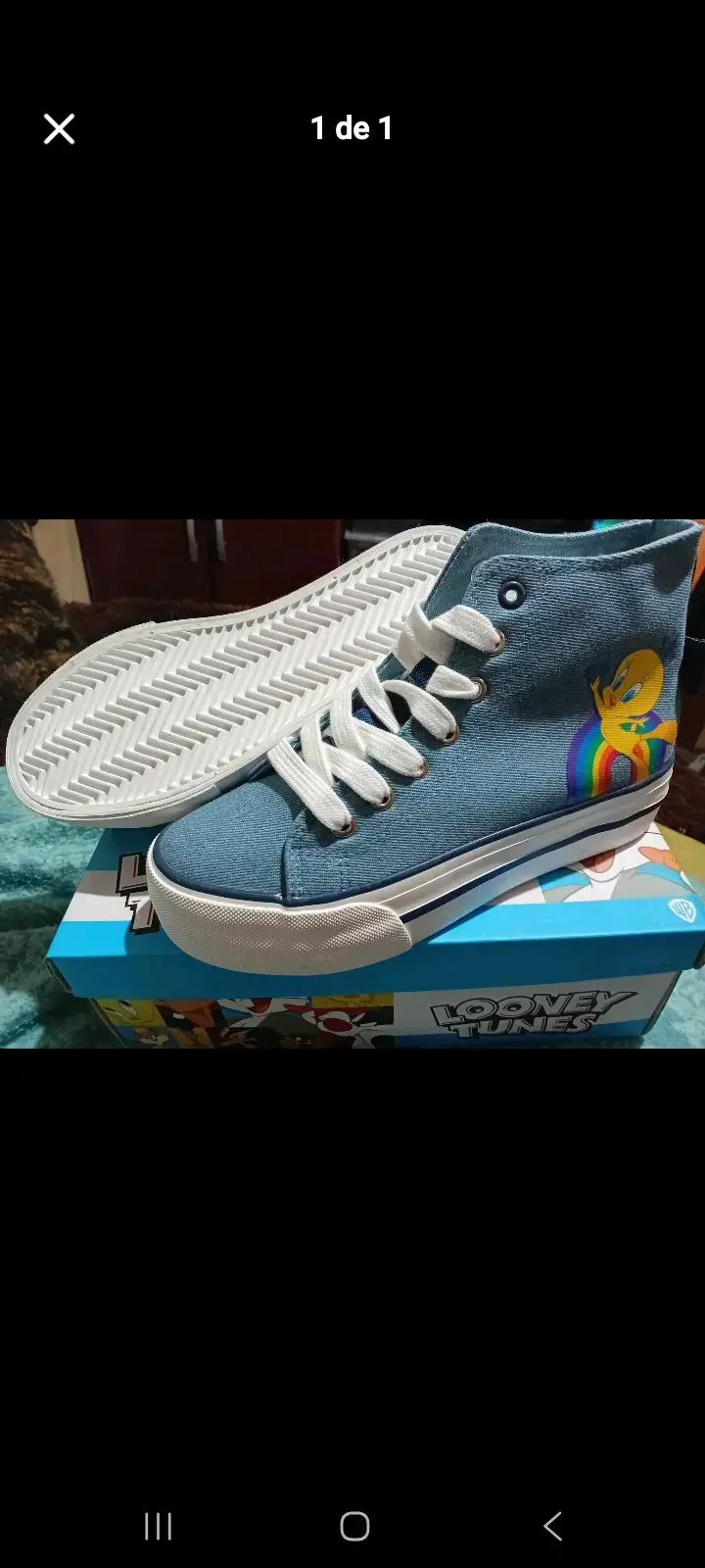 Zapatillas Looney Tunes Tweety azul - 2