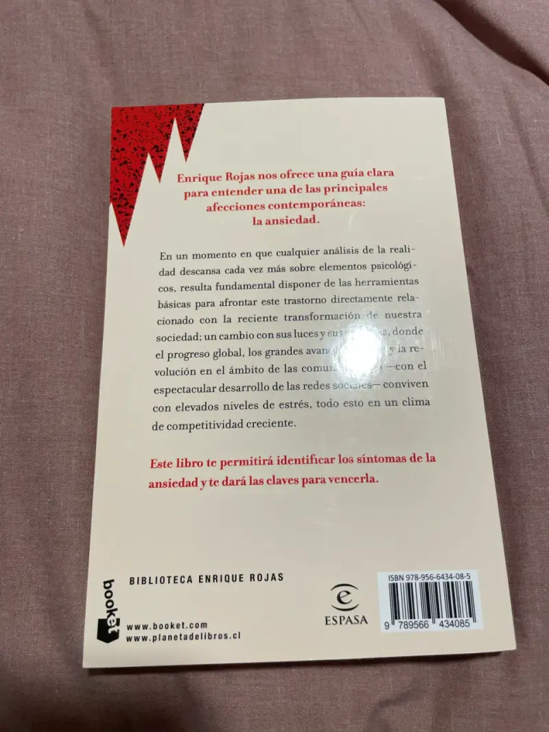 Libro 'Cómo superar la ansiedad' de Enrique Rojas - 2