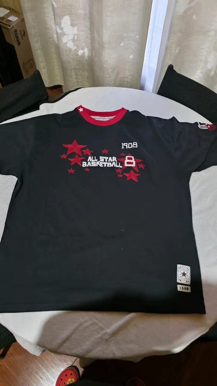 Polera negra All Star Basketball - 1