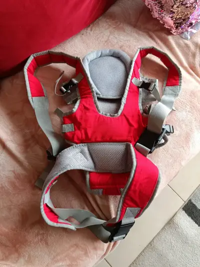 Portabebés ergonómico gris - miniatura 2