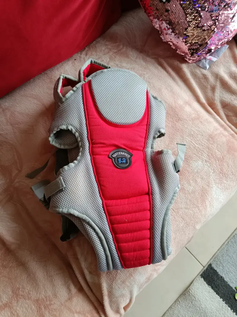 Portabebés ergonómico gris - 3