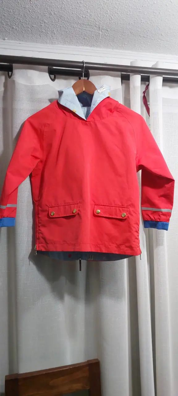 Chaqueta impermeable disney roja para niños - 1